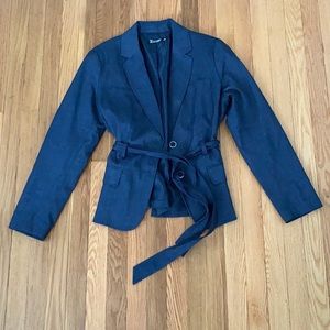 New York & Company Navy Blue Blazer Size L